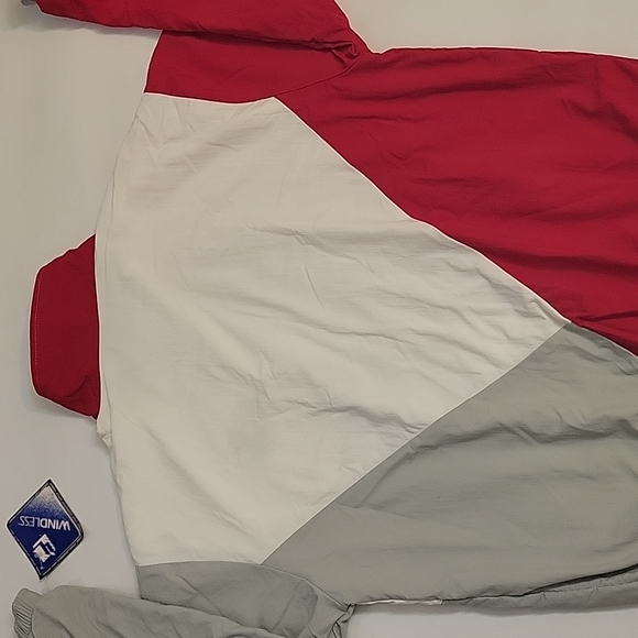 UNLV Rebels Windbreaker Vintage90s Football Foundation Member Made in USA M NEW - Picture 8 of 15